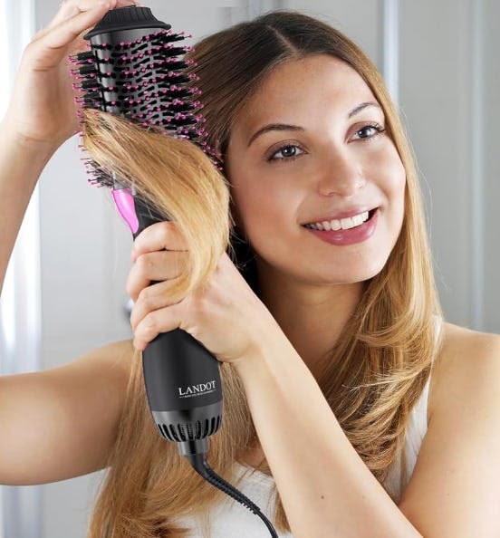 Two-in-one Straight Hair Curling Iron For Wet And Dry